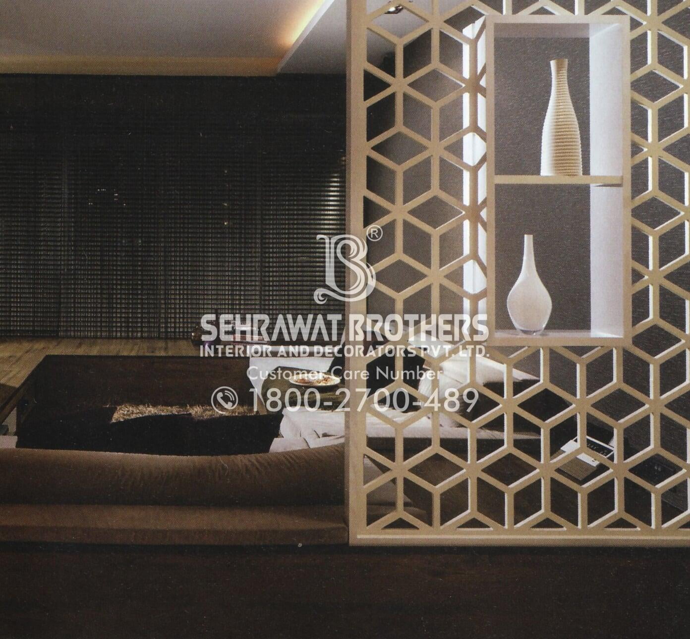 Get Waterproof WPC Frame, Free with Partition Jali Thickness 12mm